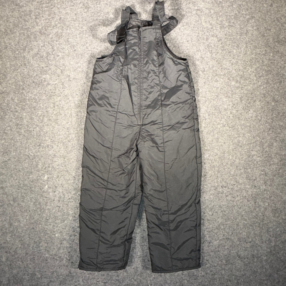 Apparatus‎ Kids Black Puffer Snow Bib Ski Pants Insulated Winter Gear Size S
